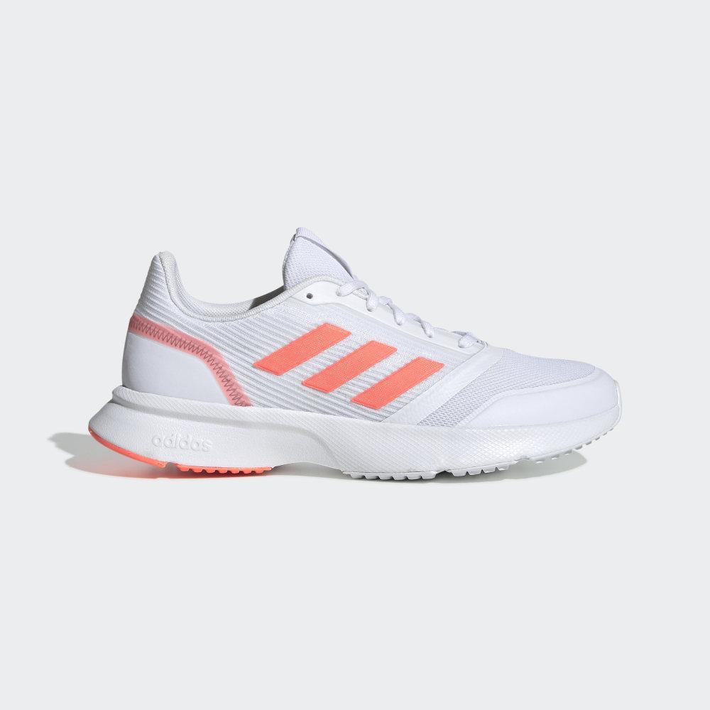 Adidas Women's Nova Flow Running Shoes White/Coral Ireland EH1379